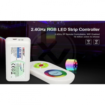 Sterownik LED RGB RF 12/24V + Pilot FUT020-20332