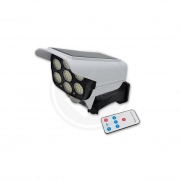 Lampa LED solarna atrapa kamery czujnik ruch pilot-20959