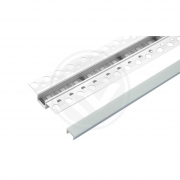 Profil LED PCV 50x12 Wpuszczany GK biały 1m Mleczn-21834