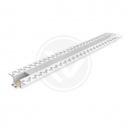 Profil LED PCV 50x12 Wpuszczany GK biały 1m Transp-21837