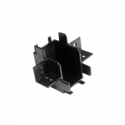 Profil łącznika Luxo 48V podtynk typ kątowy czarny-23394