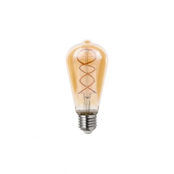Żarówka LED E27 Filament Dimm ST64 2200K 4W amber-23444