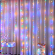 Kurtyna LED USB 5V 300 LED 3x3m pilot RGB-23598