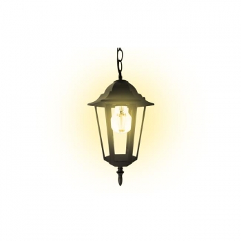 Lampa ogrodowa LED E27 Victoria wisząca-24243
