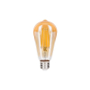 Żarówka LED E27 Filament ST64 2200K 6W amber-24939