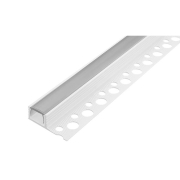 Profil LED PCV 33x12 Wpusz glazura biały 2m Trans-26514