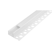 Profil LED PCV 33x12 Wpusz glazura biały 2m Mleczn-26515