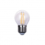 Żarówka LED E27 Filament 3-Dimm G45 2700K 4W Clear-27340
