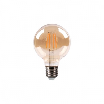 Żarówka LED E27 Filament 3-Dimm G80 2700K 6W Amber-27343