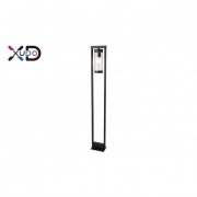 XD-QA121B Lampa ogrodowa E27 LED IP44 Clear czarna-27946