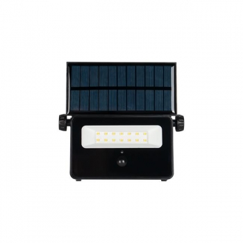 Naświetlacz LED SMD Solarny Polos 10W 4500K Czarny-28035
