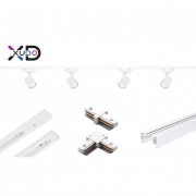 XD-IT201W Tracklight 1-faza GU10 biały x4 1,5m-28461