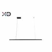 XD-LA128 Żyrandol LED linia 27W 120cm 4000K czarny-28534