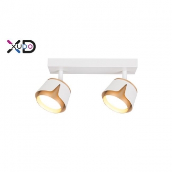 XD-IK282W Kinkiet GX53 LED x2 biały+złoty-28505