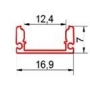 Profil Led Masterled nawierzchniowy 1m anodowany-29714