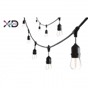 XD-PA100 Girlanda LED 10m 10x E27 z żarówkami 1W-30240