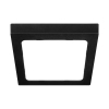 Panel LED natynkowy kwadrat Bingo 18W 4000K czarny-30346