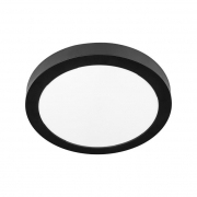 Panel LED natynkowy okrągły Bingo 24W 3CCT czarny-30350