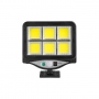 Naświetlacz LED solarny IP44 6xCOB PIR-30309
