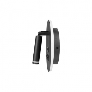Kinkiet do czytania Piero G9+LED USB czarny.-31129