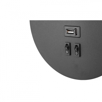 Kinkiet do czytania Piero G9+LED USB czarny.-31131