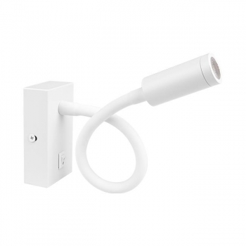 Kinkiet do czytania Leo LED 3W 4000K biały-31174