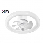 XD-LL100RW Plafon LED Wentylator 3CCT 45W biały-31500