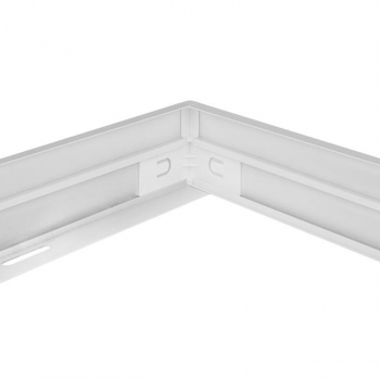 Ramka natynkowa do panelu LED 600x600 Biała 43mm-31628