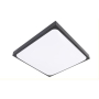 Plafon LED Luvo 18W kwadrat 4000K czarny -31927