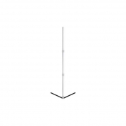 Lampa podłogowa LED RGB 20W 140cm czarna.-32170