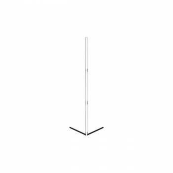 Lampa podłogowa LED RGB 20W 140cm czarna.-32170