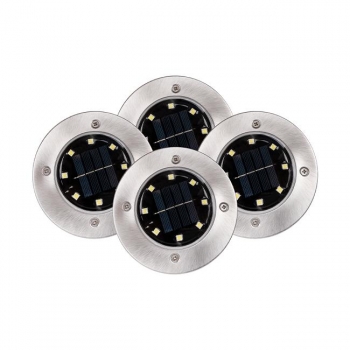 Lampa solarna LED 8xSMD wbijana ogrodowa - 4 szt.-33161