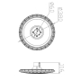 Lampa LED parkowa latarnia Ramon 120W 4000K-33102