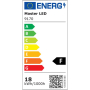 Plafon LED Luvo 18W okrągły 4000K czarny czujn DIP-33184