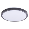 Plafon LED Luvo 12W okrągły 4000K czarny -33290