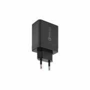 Zasilacz Quick Charge 20W 4xUSB-A czarny-33237