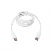 Kabel USB C-C 1M Quick Charge 20W biały-33265