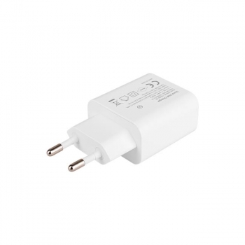 Zasilacz Quick Charge 20W 1xUSB-C 1xUSB-A biały-33234
