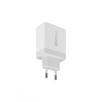 Zasilacz Quick Charge 20W 4xUSB-A biały-33241