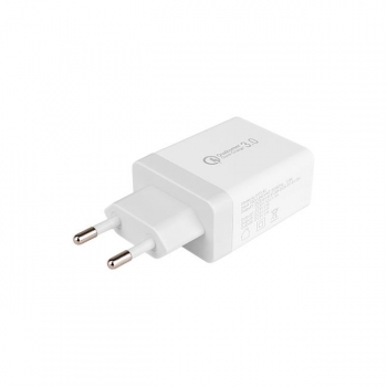 Zasilacz Quick Charge 20W 4xUSB-A biały-33242