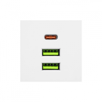 Rozgałęźnik Modi biały 2x230V + 2x USB-A 1x USB-C-33255
