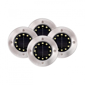 Lampa solarna LED 12xSMD wbijana ogrodowa - 4 szt-33284