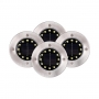Lampa solarna LED 12xSMD wbijana ogrodowa - 4 szt-33284