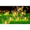 Girlanda LED solarna 20 led 580cm motylek-33339