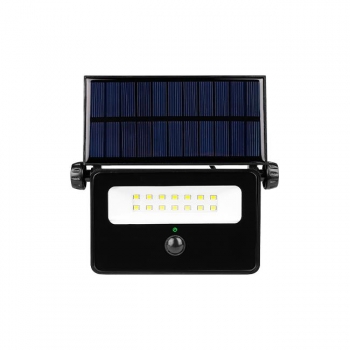 Naświetlacz LED SMD Solarny Polos 20W 4500K Czarny-33372