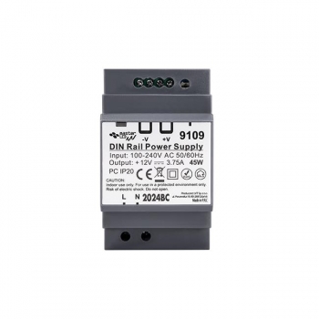 Zasilacz na szynę DIN 12V 45W 3.75A IP20-33668
