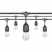 Girlanda LED 24V 10m 10x E27-33779