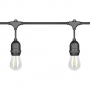 Girlanda LED 24V 10m 10x E27-33781