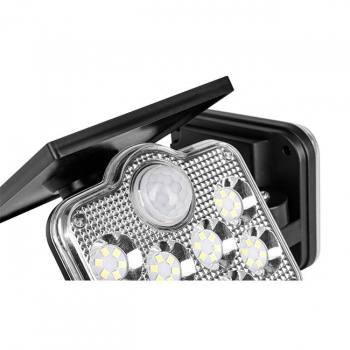 Naświetlacz LED solarny IP65 138SMD PIR pilot-33803