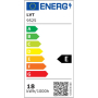 Kinkiet ścienny led Lira 18W 120cm-34205